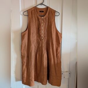 Quince European Linen Dress